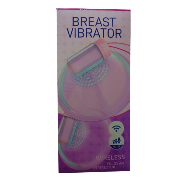 Vibrador de senos inalámbrico - vista frontal del empaque