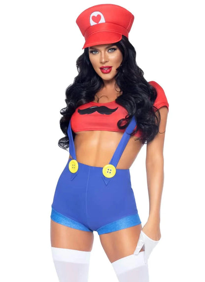 Disfraz Mario Bros Unisex 3 Piezas | Disfraz para Juegos de Rol y Cosplay