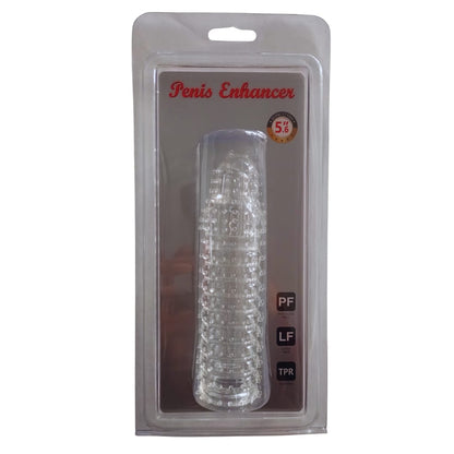 Funda Extensora Penis Enhancer con Textura 5.6" TPR