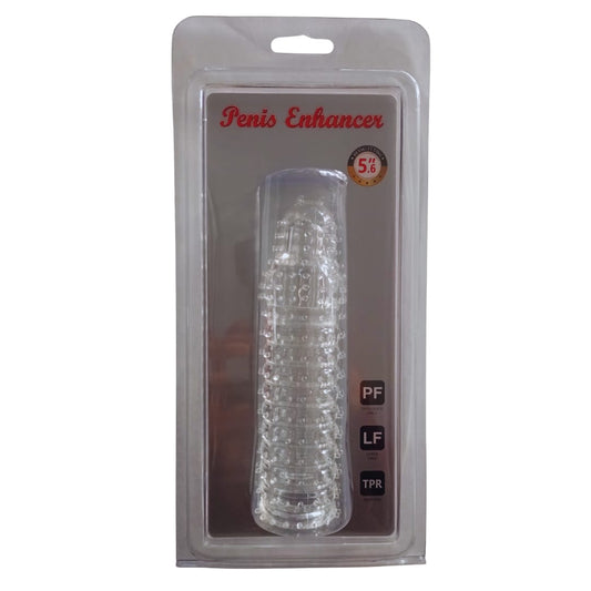 Funda Extensora Penis Enhancer con Textura 5.6" TPR