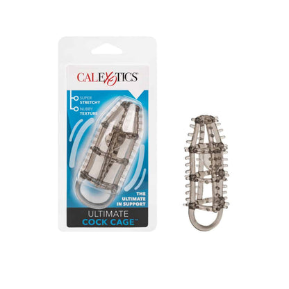 Funda Peneana Ultimate Cock Cage con Anillo Escrotal CalExotics