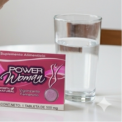 Power Woman – Suplemento Vigorizante Femenino 500 mg