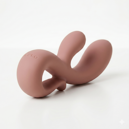 MINDY Vibrador Dual Punto G y Clitoris 10 Funciones Recargable USB-C – Silicona Premium