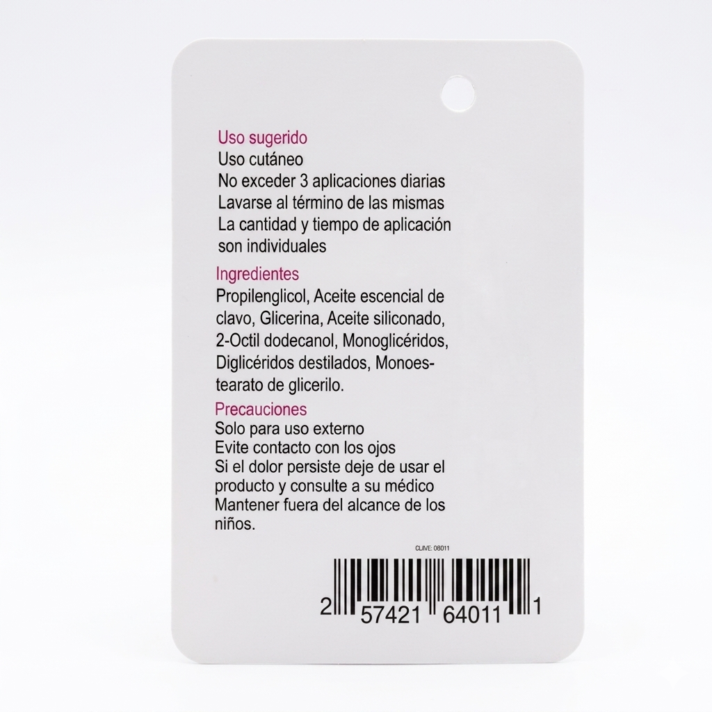 Anal Relaxer Lube - Lubricante Anal con Benzocaína 7.5% - Aroma Cereza 4.5 ml