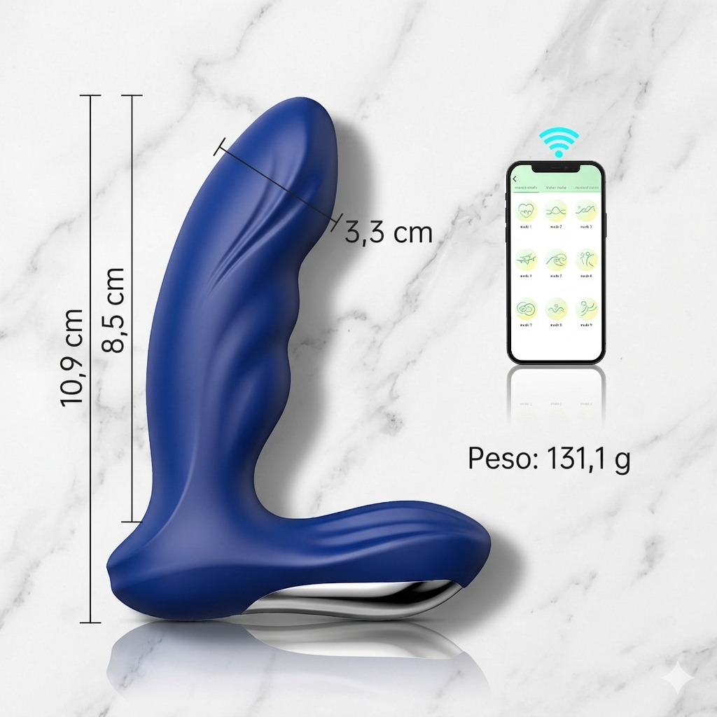 Masajeador de Próstata con Control por App