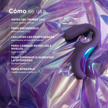 Masajeador de Triple Estimulación LELO ENIGMA Wave – Tecnología WaveMotion y SenSonic 3 Motores