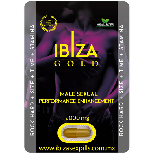Ibiza Gold Estimulante Masculino Natural 2000 mg