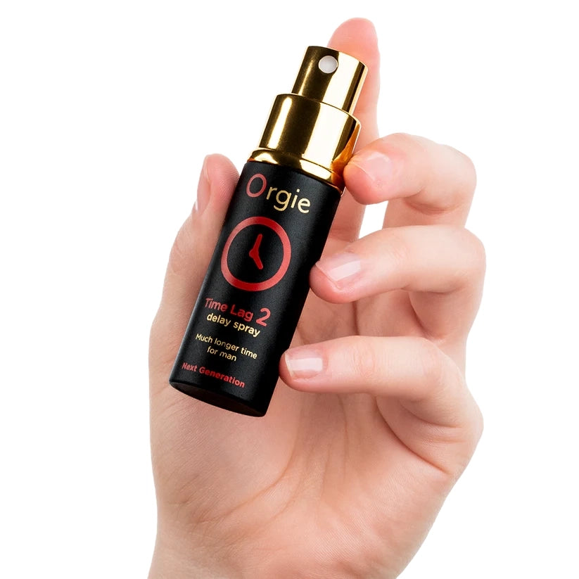 Time Lag 2 Delay Spray by Orgie – Retardante Sin Lidocaína con Extracto de Damiana 10ml