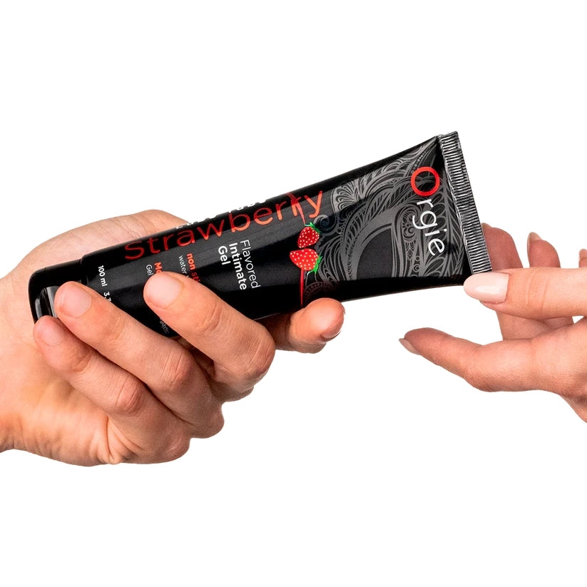 Lube Tube Strawberry by Orgie – Lubricante Íntimo Besable con Sabor a Fresa 100ml