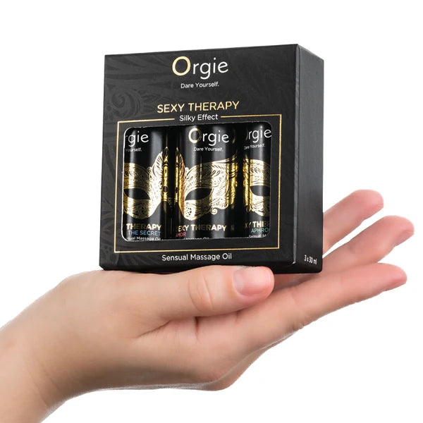 Mini Kit Sexy Therapy | Set de 3 Aceites Sensuales para Masaje en Pareja
