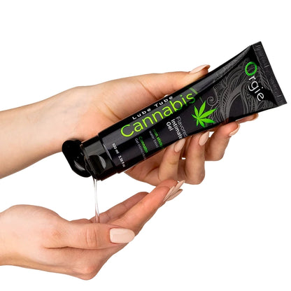 Lube Tube Cannabis by Orgie – Lubricante Íntimo Besable con Aceite de Cáñamo 100ml