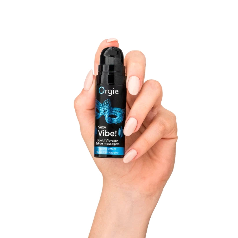 Gel Vibrador Sexy Vibe! Liquid Vibrator Orgie – Extracto Amazónico Vibración y Hormigueo 15 ml
