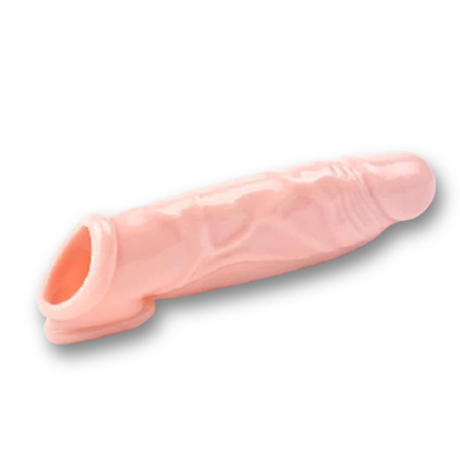Funda con Extensión para Pene | Realista, Flexible y con Base de Sujeción