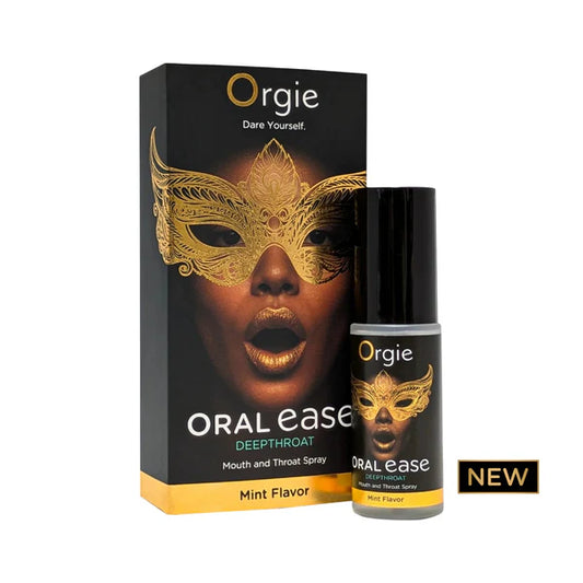 Oral Ease Deepthroat Spray – Spray para Sexo Oral Sabor Menta