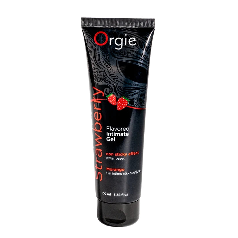 Lube Tube Strawberry by Orgie – Lubricante Íntimo Besable con Sabor a Fresa 100ml