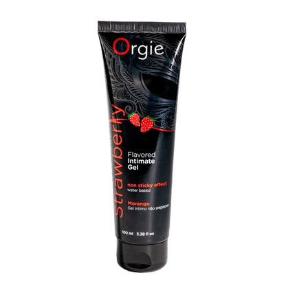 Lube Tube Strawberry by Orgie – Lubricante Íntimo Besable con Sabor a Fresa 100ml