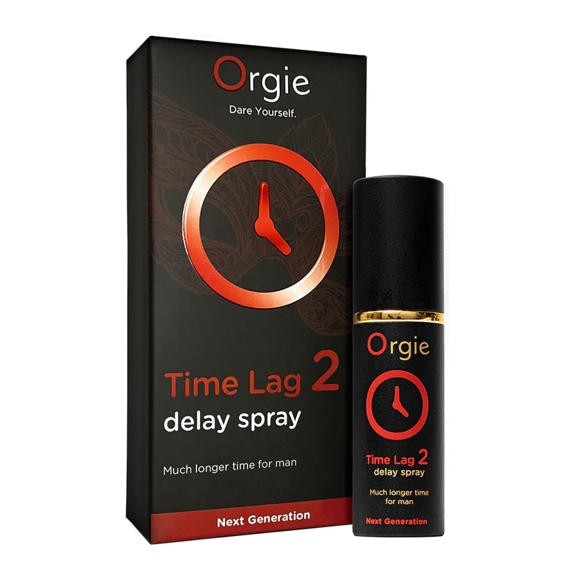 Time Lag 2 Delay Spray by Orgie – Retardante Sin Lidocaína con Extracto de Damiana 10ml