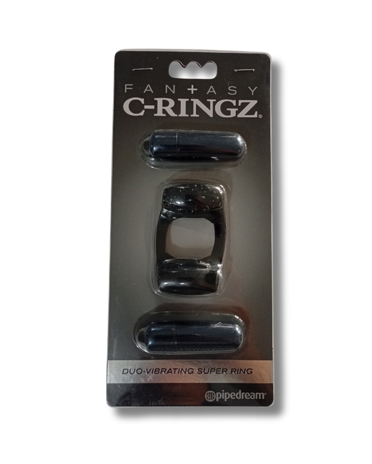 Power Loop Duo | Anillo Vibrador con Doble Bala Vibradora Waterproof para Pareja