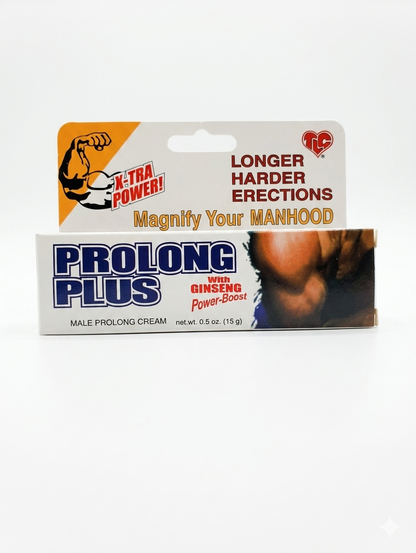 Prolong Plus - Crema Prolongadora para Hombre con Ginseng