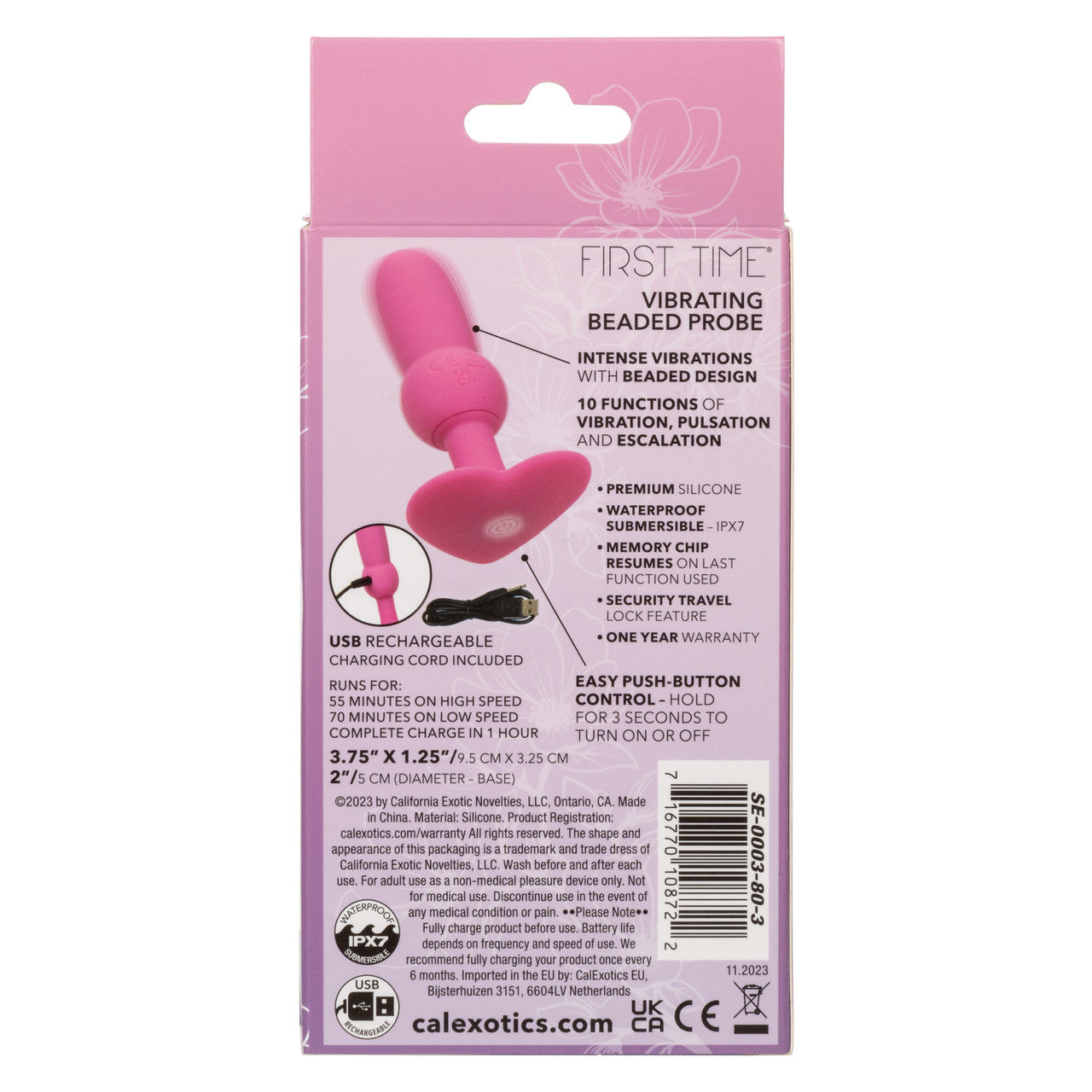 First Time Vibrating Beaded Probe - Calexotics