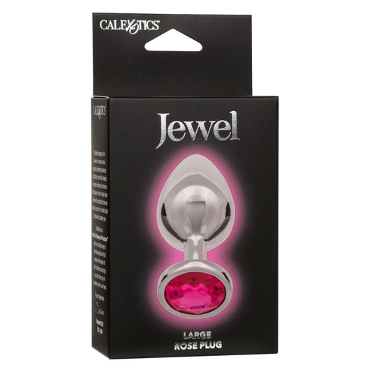 Plug Anal Jewel Large Rose Plug – CalExotics