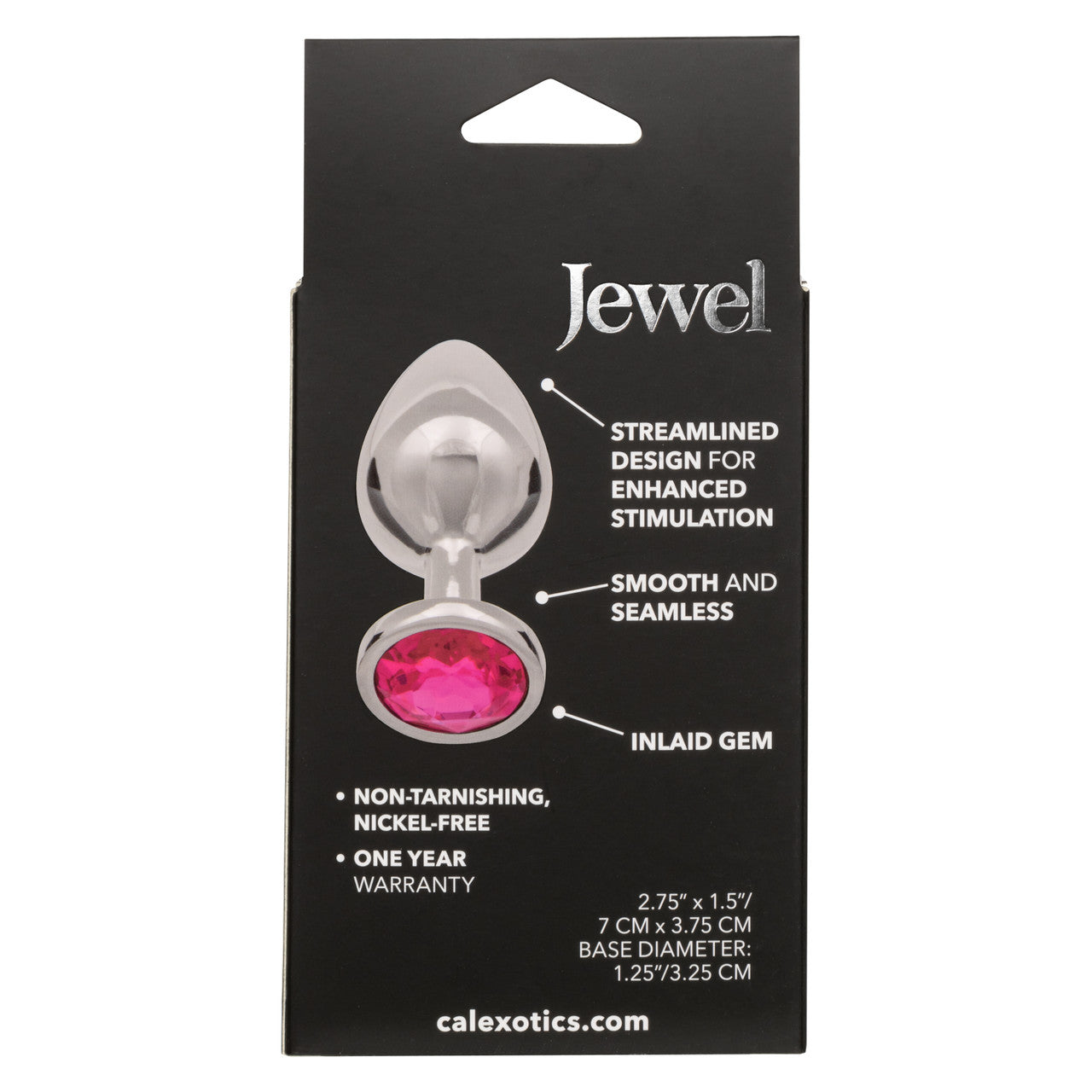 Plug Anal Jewel Large Rose Plug – CalExotics