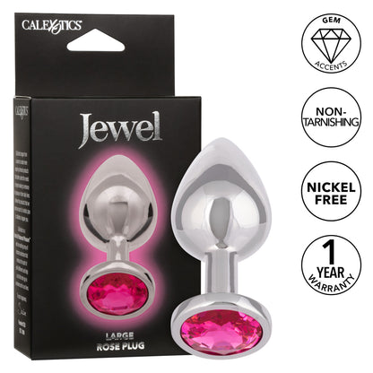 Plug Anal Jewel Large Rose Plug – CalExotics