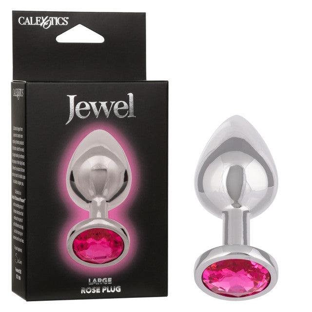 Plug Anal Jewel Large Rose Plug – CalExotics