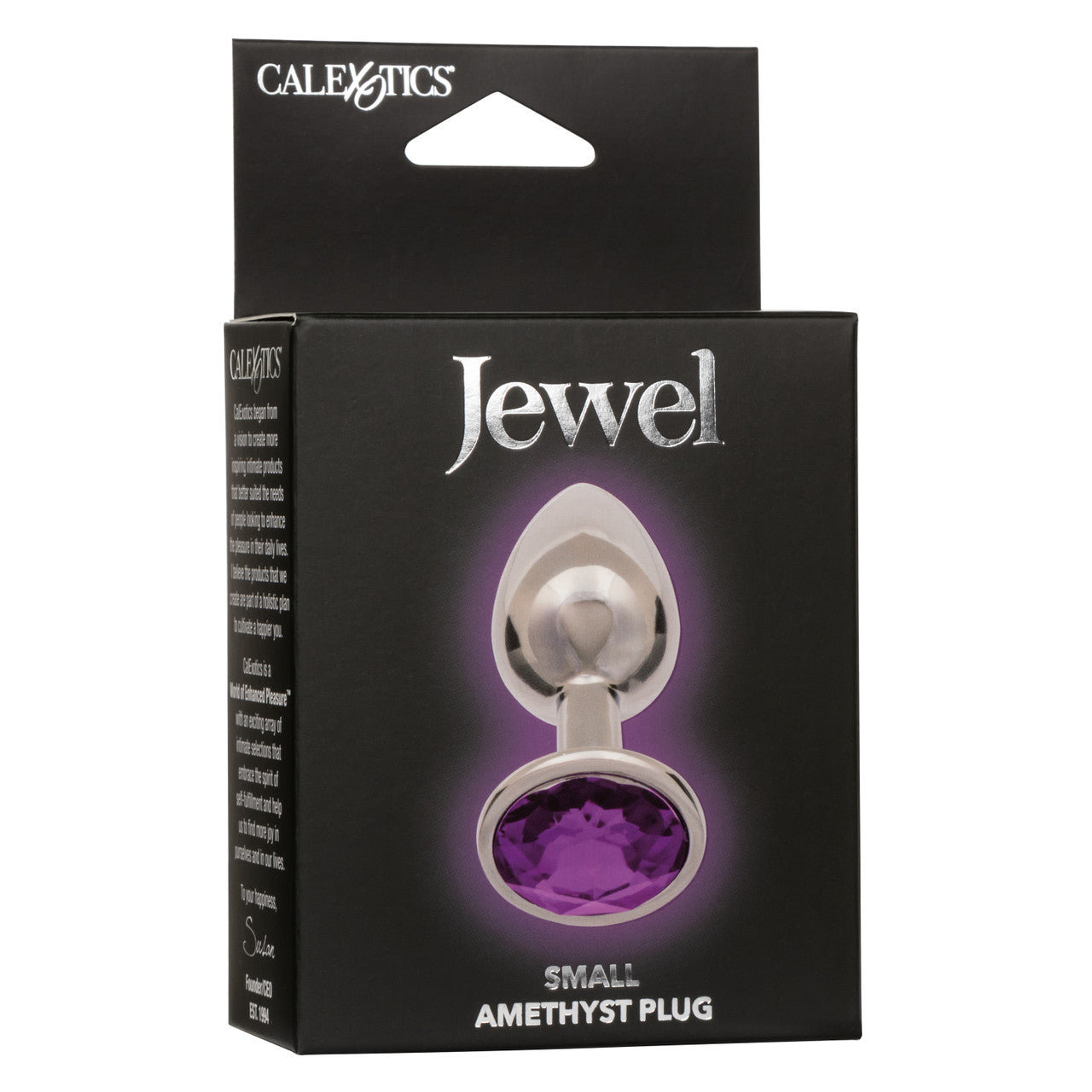 Plug Anal Jewel Small Amethyst Plug – CalExotics