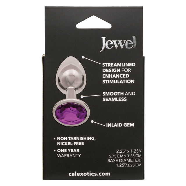 Plug Anal Jewel Small Amethyst Plug – CalExotics