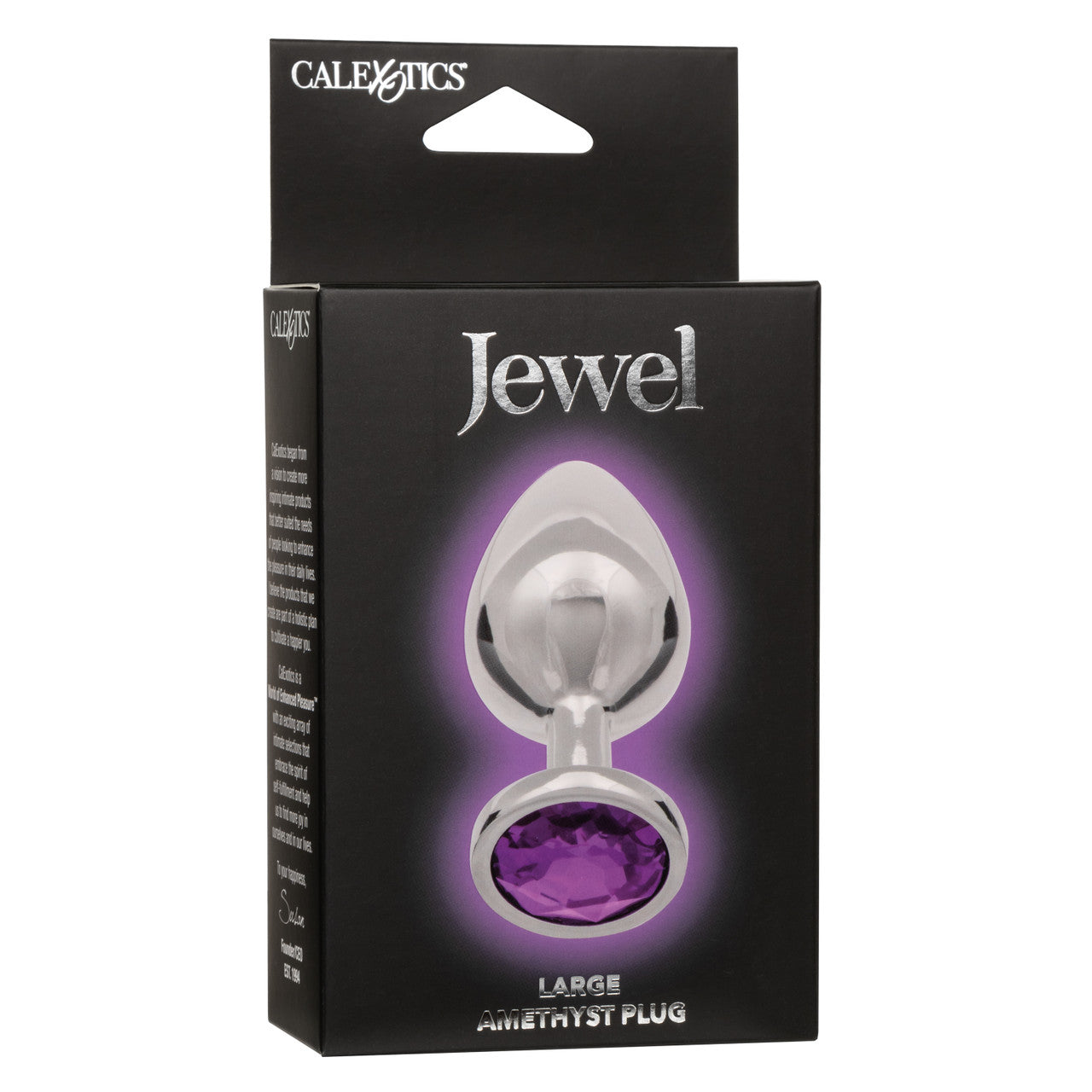 Plug Anal Jewel Large Amethyst Plug – CalExotics