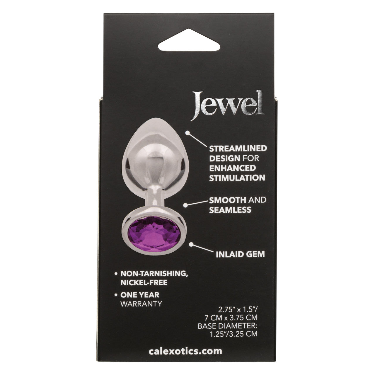 Plug Anal Jewel Large Amethyst Plug – CalExotics