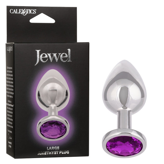 Plug Anal Jewel Large Amethyst Plug – CalExotics