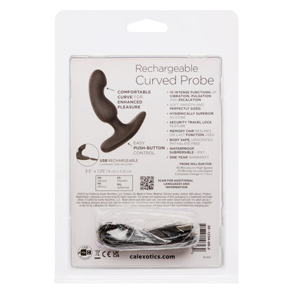 Estimulador de Próstata Recargable Curved Probe – CalExotics