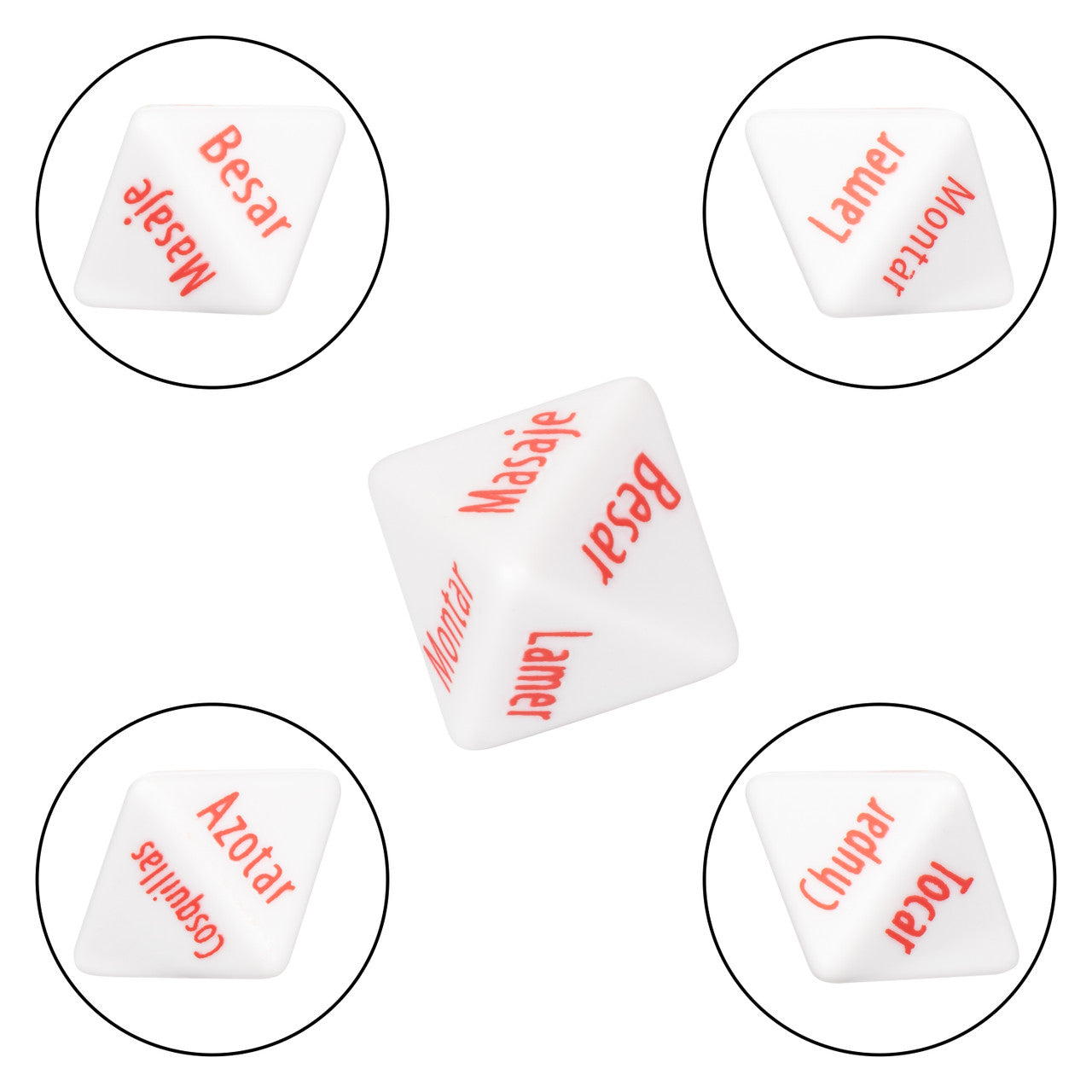 Dados Eróticos Tempt & Tease Dice – CalExotics