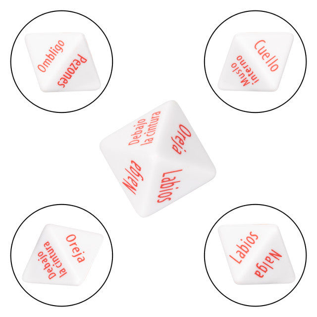 Dados Eróticos Tempt & Tease Dice – CalExotics