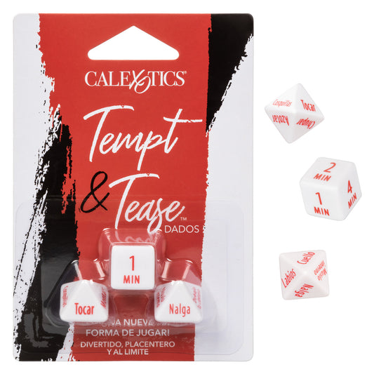 Dados Eróticos Tempt & Tease Dice – CalExotics