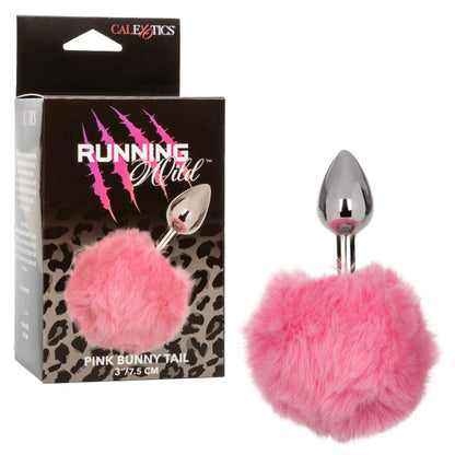 Plug Anal con Pompón Running Wild Pink Bunny Tail – CalExotics