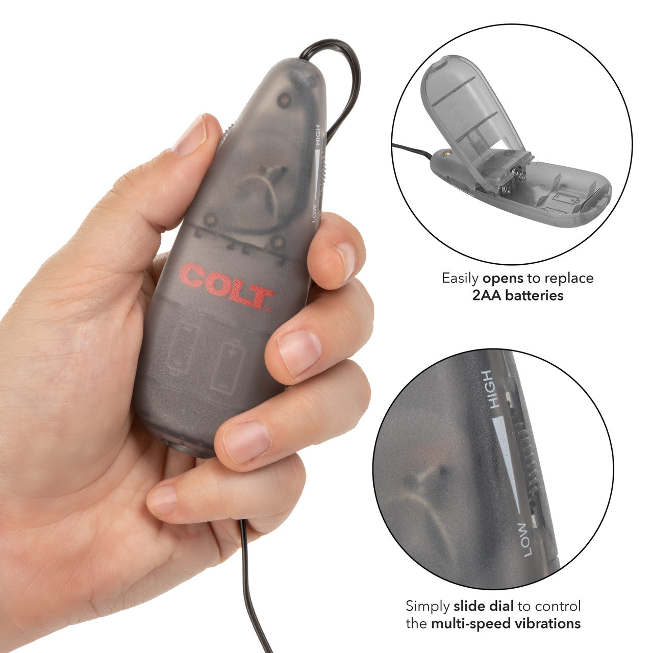 Bala Vibradora COLT Power Bullet – CalExotics