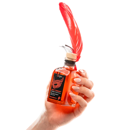 Set de Masaje Sexy Therapy Kissable Sabor Fresa – Experiencia Sensorial Lips Massage con Efecto Cálido