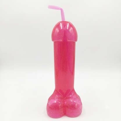 Vaso Novelty con Popote - Varios Colores