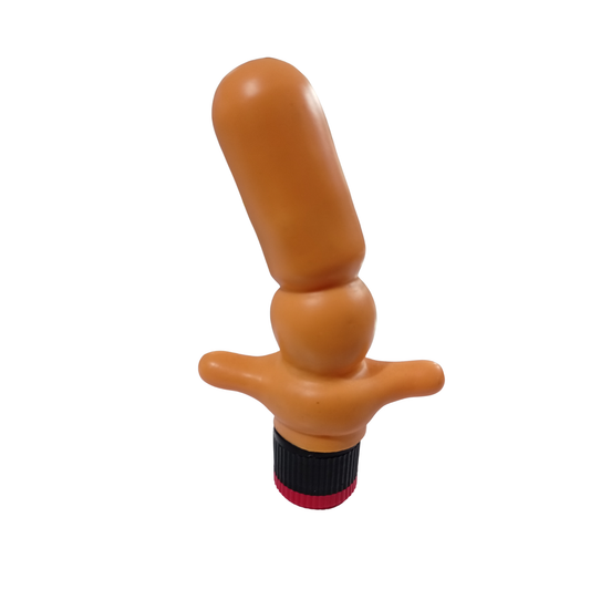Vibrador Anal de Silicona Firme