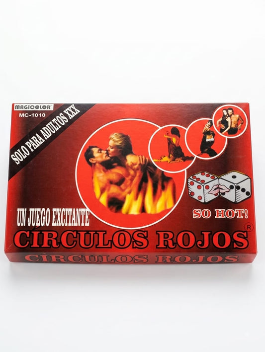 Circulos Rojos El Juego - Juego de Mesa para Adultos Magicolor