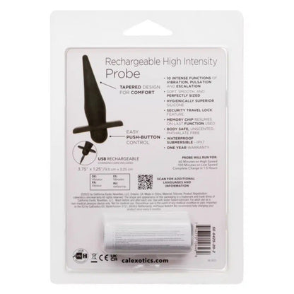 CalExotics Rechargeable High Intensity Probe - Plug Anal Vibrador