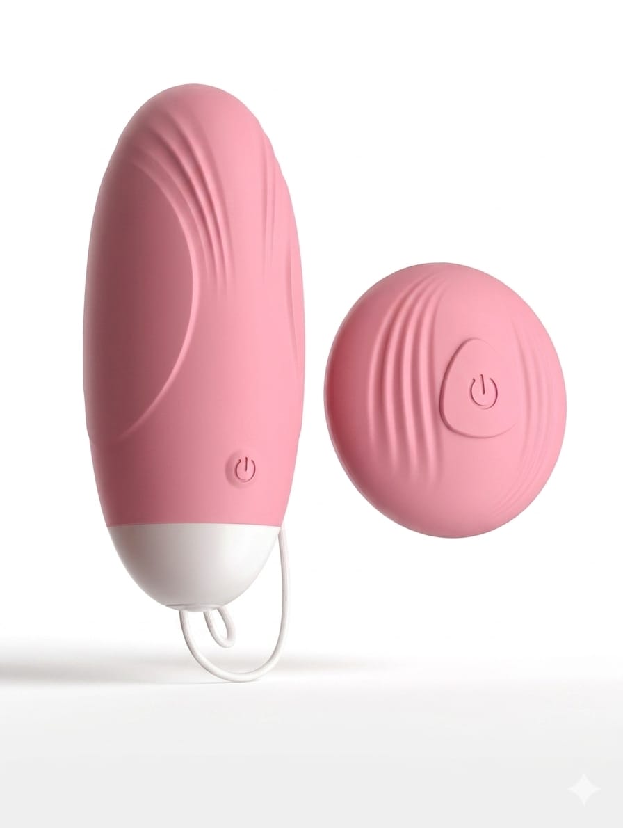 Bala Vibradora con Control Remoto Inalámbrico USB Silicona Premium
