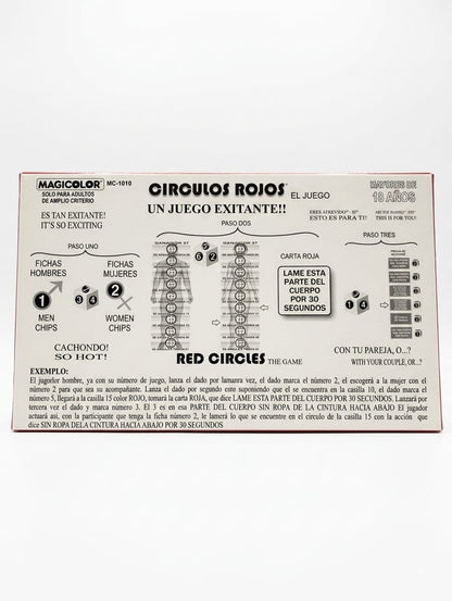 Circulos Rojos El Juego - Juego de Mesa para Adultos Magicolor