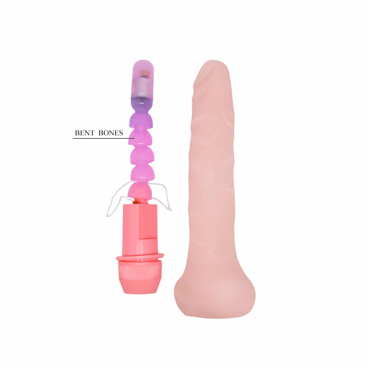 Estructura interna flexible Bent Bones del vibrador Baile