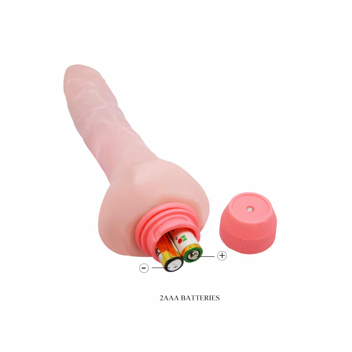 Compartimento 2 pilas AAA vibrador Flexi Vibe Sensual Spine