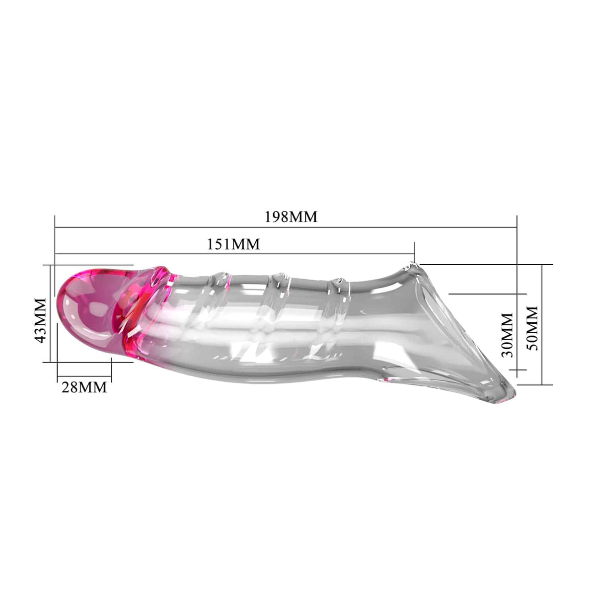 Funda Extensora Pretty Love Damelli TPR 7.8"