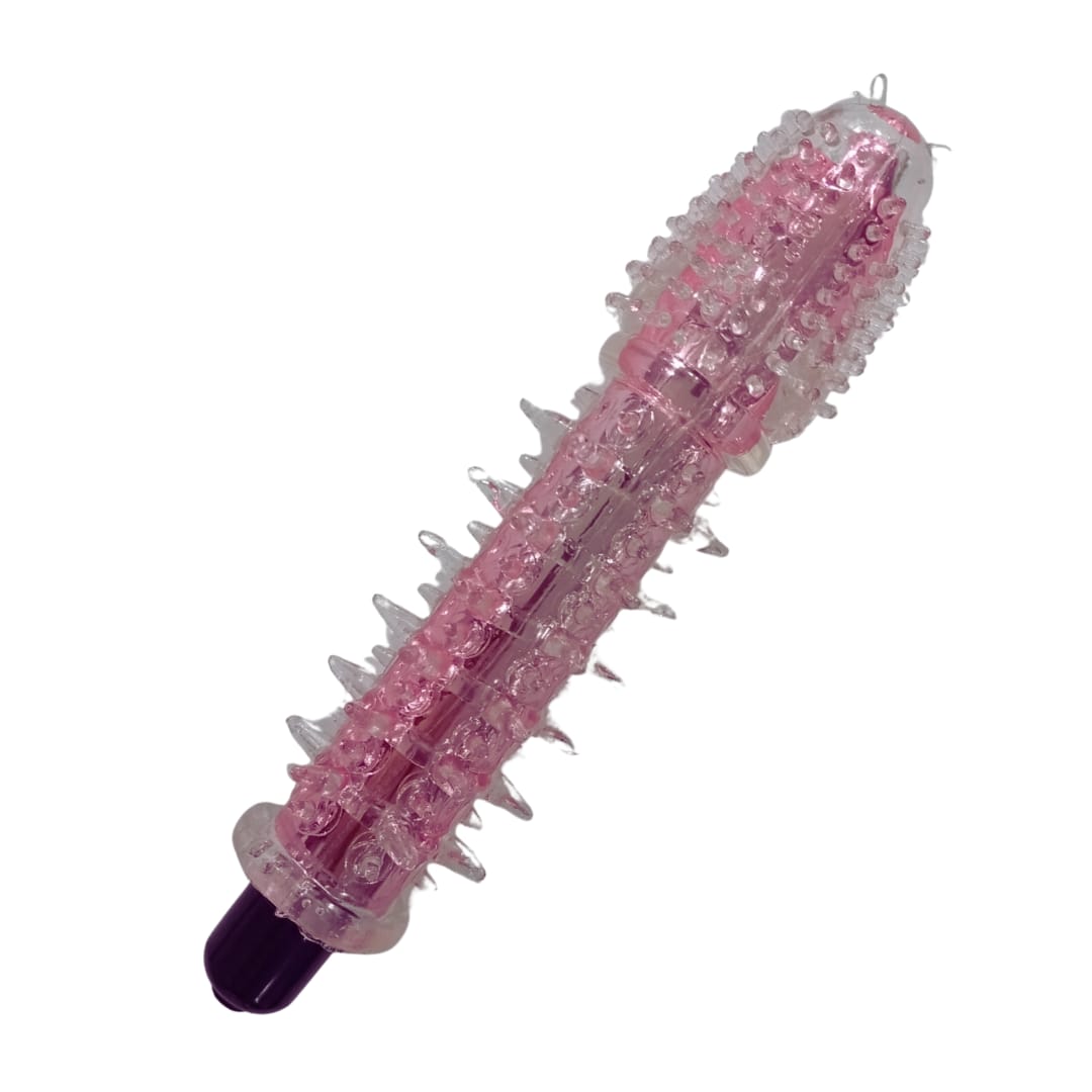 Masajeador con funda desmontable texturizada y flexible de 17 cm